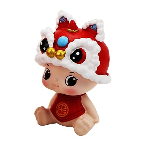 ULTECHNOVO Wackelkopf Figur Tiger Resin Craft Auto Maskottchen Dekoration Frühlingsfest für Zuhause Büro Schreibtisch Ornamente ULTECHNOVO Wackelkopf Figur Tiger Resin Craft Auto Maskottchen Dekoration Frühlingsfest für Zuhause Büro Schreibtisch Ornamente von ULTECHNOVO