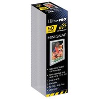 ULTRAPRO 83655 UV Mini Snap Card Holder, 50 Stück von ULTRA PRO