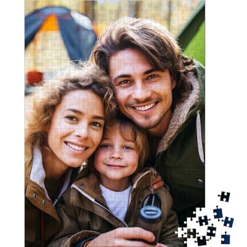 UM UPMALL Foto-Puzzle 35-1000 Teile in inkl. Verpackung/Personalisiertes Puzzle mit eigenem Bild - Puzzle mit eigenem Bild erstellen - Benutzerdefiniert Puzzle Geburtstage, Muttertag & Valentinstag von UM UPMALL