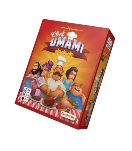 UMAMI Chef Einfaches und lustiges Kartenspiel für die ganze Familie, ab 8 Jahren. von UMAMI