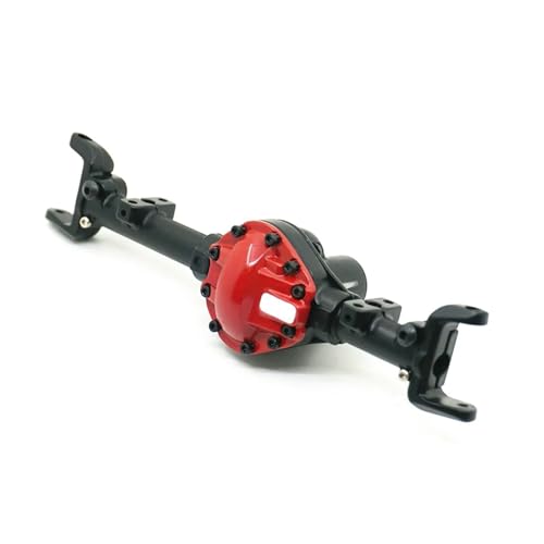 UNARAY Komplettes Vorder- und Hinterachsgehäuse aus Aluminiumlegierung, passend for D90 II 1/10 RC Rock Crawler Automodell, Upgrade-Zubehörteile (Size : Front) von UNARAY