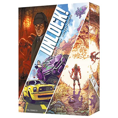 Unbox Now - Unlock! Legendary Adventures - Brettspiel auf Deutsch von UNBOX NOW