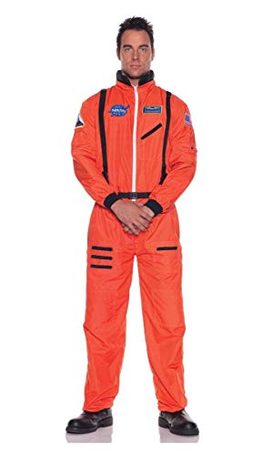 Underwraps Costumes Herren Astronauten Kostüm - Orange - Standard von UNDERWRAPS