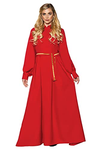 Underwraps Kostüme Damen Offizielles Lizenzprodukt Die Prinzessin Braut Standard Buttercup Rotes Kleid Kostüm Größe XS (2-4) von UNDERWRAPS