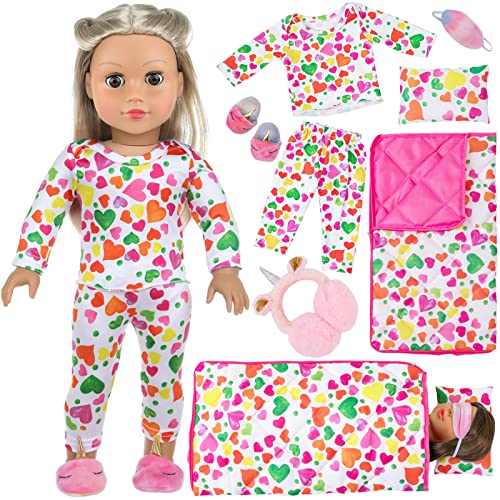 UNICORN ELEMENT 8 Stück Sommer-Puppenkleidung für 30,5 cm große Jungenpuppe, enthält 4 Sets T-Shirt + Hose, 4 Paar Badehosen (zufälliger Stil und keine Puppe) (Stil B) von UNICORN ELEMENT