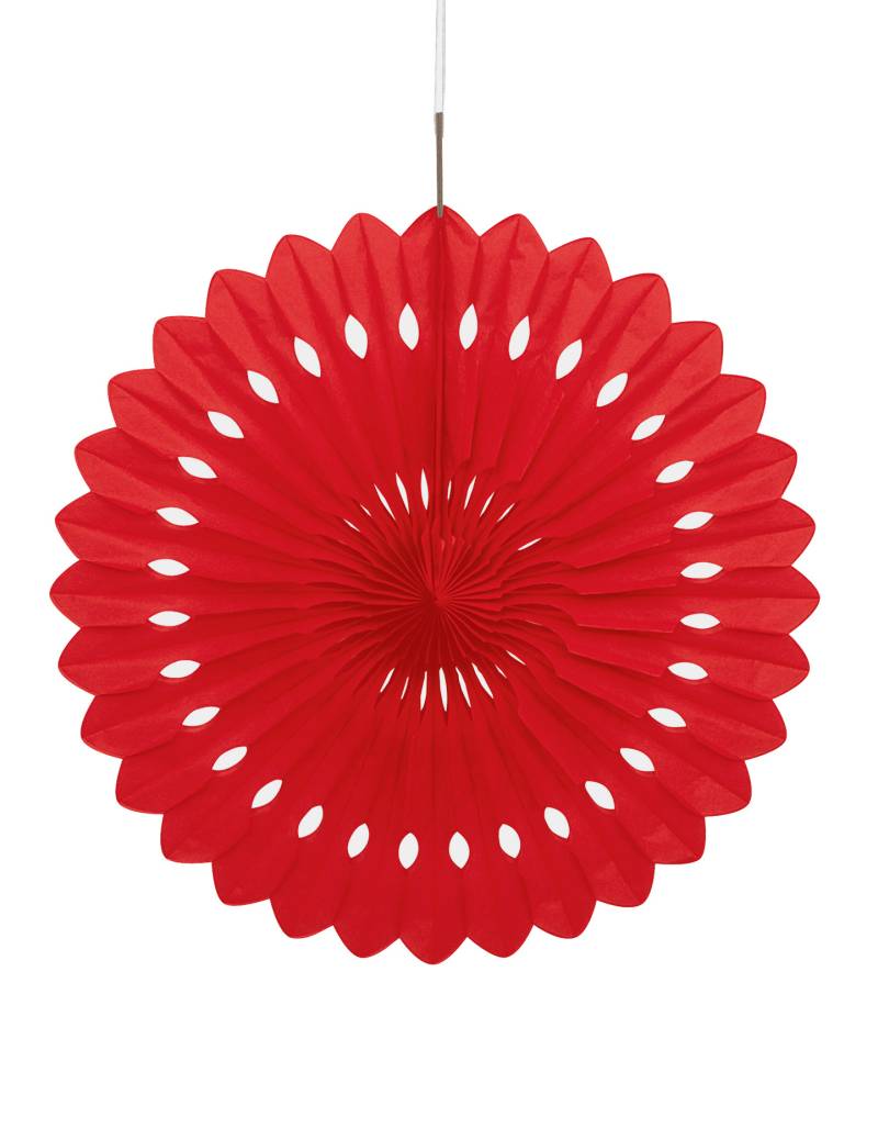 Lampion Hängedeko Partyzubehör rot 40cm von UNIQUE