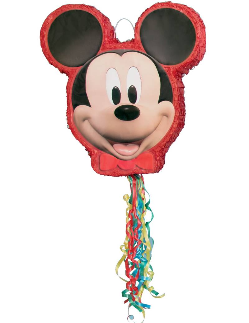 Mickey Maus-Pinata bunt 50 x 46 cm von UNIQUE