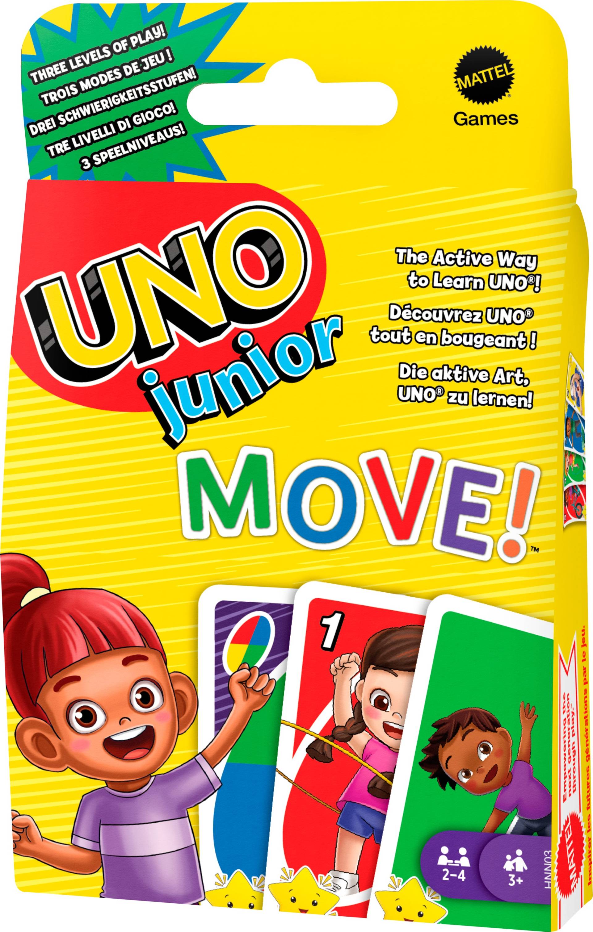 UNO Junior Move! Kartenspiel von UNO