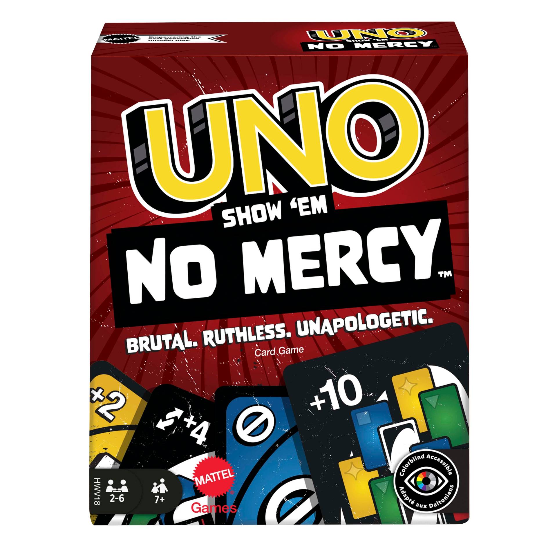 UNO Show 'em No Mercy Kartenspiel von UNO