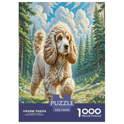 Amerikanischer Cocker Spaniel Puzzles 1000 Teile Schwer Puzzle Spielzeug Lernspiel Impossible Herausforderung Spielzeug Für Erwachsene Und Kinder Ab 12 Jahren 70x50cm/1000pcs Amerikanischer Cocker Spaniel Puzzles 1000 Teile Schwer Puzzle Spielzeug Lernspiel Impossible Herausforderung Spielzeug Für Erwachsene Und Kinder Ab 12 Jahren 70x50cm/1000pcs von UNRXJZLVM