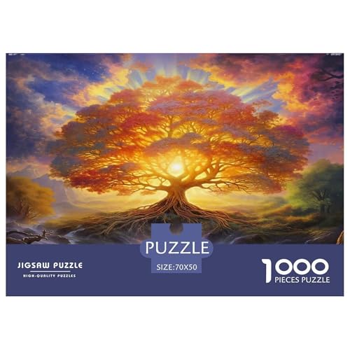 Baum des Lebens Puzzle 1000 Teile Schwer Puzzle Spielzeug Lernspiel Impossible Herausforderung Spielzeug Für Erwachsene Und Kinder Ab 12 Jahren 70x50cm/1000pcs Baum des Lebens Puzzle 1000 Teile Schwer Puzzle Spielzeug Lernspiel Impossible Herausforderung Spielzeug Für Erwachsene Und Kinder Ab 12 Jahren 70x50cm/1000pcs von UNRXJZLVM