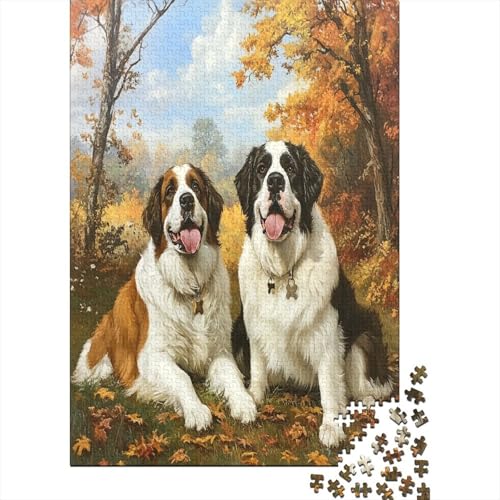 Beaglehunde 1000 Stück Puzzles Für Erwachsene Teenager Stress Abbauen Familien-Puzzlespiel Mit Poster in 1000-teiliges Puzzle Kinder Lernspiel Spielzeug Geschenk Puzzel 1000pcs (75x50cm) von UNRXJZLVM