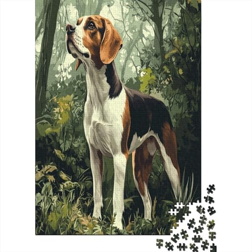 Beaglehunde Puzzle 1000 Teile,Puzzle Für Erwachsene, Impossible Puzzle,Puzzle Farbenfrohes Legespiel,Geschicklichkeitsspiel Für Die Ganze Familie Puzzel 1000pcs (75x50cm) von UNRXJZLVM