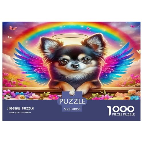 Chihuahua Puzzles 1000 Teile Schwer Puzzle Spielzeug Lernspiel Impossible Herausforderung Spielzeug Für Erwachsene Und Kinder Ab 12 Jahren 70x50cm/1000pcs Chihuahua Puzzles 1000 Teile Schwer Puzzle Spielzeug Lernspiel Impossible Herausforderung Spielzeug Für Erwachsene Und Kinder Ab 12 Jahren 70x50cm/1000pcs von UNRXJZLVM