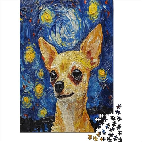 Chihuahua Puzzlespiel 1000 Teile Puzzles Für Erwachsene Lernspiel Herausforderung Spielzeug 1000 Teile Puzzles Für Erwachsene Kinder Erwachsenen Puzzlespiel Puzzel 1000pcs (75x50cm) von UNRXJZLVM