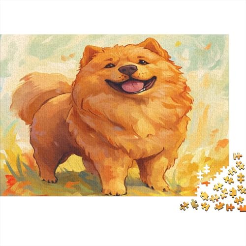 Chow Puzzle 1000 Teile, Puzzle Für Erwachsene, Impossible Puzzle, Geschicklichkeitsspiel Für Die Ganze Familie, Puzzle Farbenfrohes, Puzzle-Geschenk, Puzzle 1000pcs (75x50cm) von UNRXJZLVM