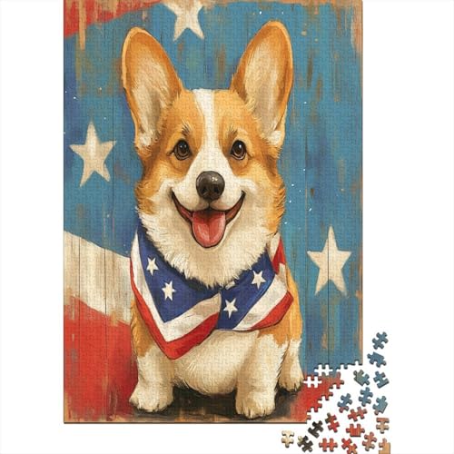 Corgi Puzzle 1000 Teile Erwachsene, Puzzlespiel Jigsaw Puzzles Erwachsenen Puzzlespiel Puzzel 1000pcs (75x50cm) von UNRXJZLVM