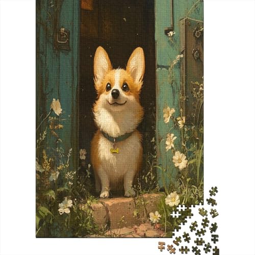 Corgi Puzzle 1000 Teile Puzzles Für Erwachsene Klassische Puzzles 1000 Teile Erwachsene Puzzlespiel Erwachsene 1000 Teile Erwachsenen Puzzlespiel Puzzel 1000pcs (75x50cm) von UNRXJZLVM