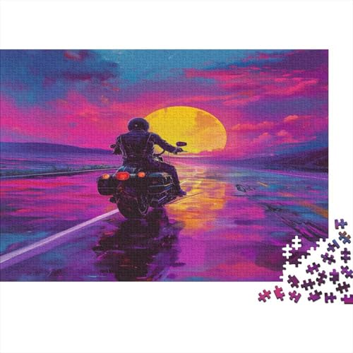 Cross-country Motorcycle Puzzle 1000 Teile,Puzzle Für Erwachsene, Impossible Puzzle, Geschicklichkeitsspiel Für Die Ganze Familie,Puzzle Farbenfrohes,Puzzle-Geschenk,Raumdekoration Puzzel 1000pcs (75x von UNRXJZLVM