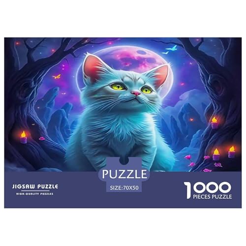 Cute Katze Puzzles 1000 Teile Schwer Puzzle Spielzeug Lernspiel Impossible Herausforderungsspielzeug Für Erwachsene Und Kinder in Bewährter 70x50cm/1000pcs Cute Katze Puzzles 1000 Teile Schwer Puzzle Spielzeug Lernspiel Impossible Herausforderungsspielzeug Für Erwachsene Und Kinder in Bewährter 70x50cm/1000pcs von UNRXJZLVM