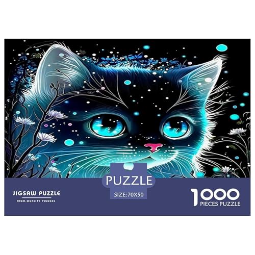 Cute Katze Puzzles 1000 Teile Schwer Puzzle Spielzeug Pädagogisches Spiel Impossible Herausforderung Spielzeug Für Erwachsene Und Kinder Ab 14 Jahren 70x50cm/1000pcs Cute Katze Puzzles 1000 Teile Schwer Puzzle Spielzeug Pädagogisches Spiel Impossible Herausforderung Spielzeug Für Erwachsene Und Kinder Ab 14 Jahren 70x50cm/1000pcs von UNRXJZLVM