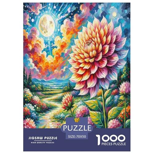 Dahlia Puzzle 1000 Teile Schwer Puzzle Spielzeug Lernspiel Impossible Herausforderung Spielzeug Für Erwachsene Und Kinder Ab 14 Jahren 70x50cm/1000pcs Dahlia Puzzle 1000 Teile Schwer Puzzle Spielzeug Lernspiel Impossible Herausforderung Spielzeug Für Erwachsene Und Kinder Ab 14 Jahren 70x50cm/1000pcs von UNRXJZLVM
