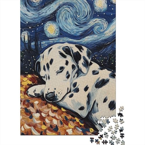 Dalmatian 1000 Teile, Impossible Puzzle,Geschicklichkeitsspiel Für Die Ganze Familie, Erwachsenenpuzzle Ab 14 Jahren Puzzel 1000pcs (75x50cm) von UNRXJZLVM