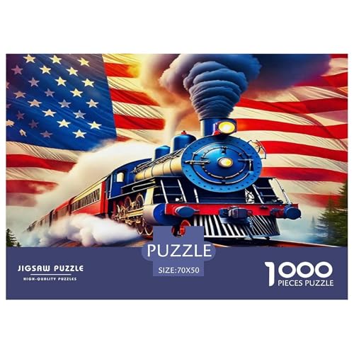 Dampfzug Puzzles 1000 Teile Schwer Puzzle Spielzeug Pädagogisches Spiel Impossible Herausforderung Spielzeug Für Erwachsene Und Kinder in Bewährter 70x50cm/1000pcs Dampfzug Puzzles 1000 Teile Schwer Puzzle Spielzeug Pädagogisches Spiel Impossible Herausforderung Spielzeug Für Erwachsene Und Kinder in Bewährter 70x50cm/1000pcs von UNRXJZLVM