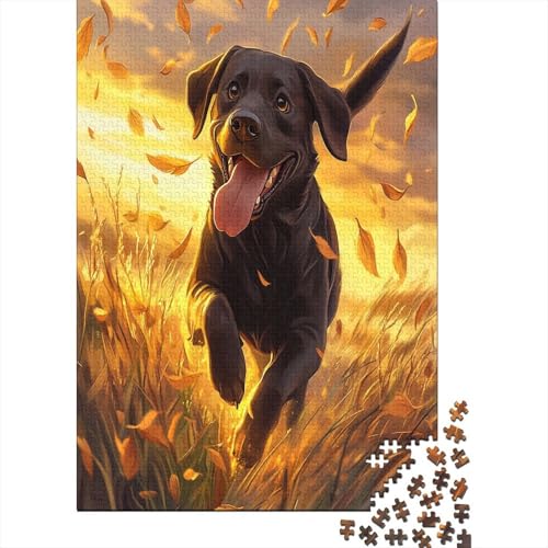 Der Labrador Retriever Puzzle 1000 Teile Erwachsener Kniffel Spaß Für Die Ganze Familie - Abwechslungsreiche 1000 Puzzleteilige Motive Puzzlespiel Erwachsene, Puzzel 1000pcs (75x50cm) von UNRXJZLVM