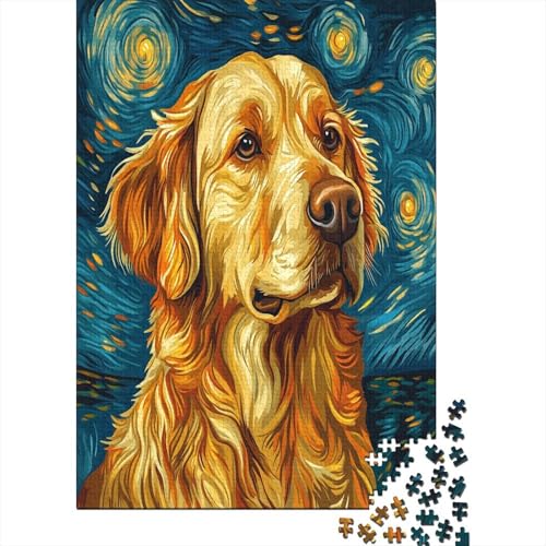 Der Labrador Retriever Puzzle 1000 Teile Puzzles Für Klassische Puzzles 1000 Teile Puzzlespiel Schwer Pädagogisches Spielzeug Kinder Puzzel 1000pcs (75x50cm von UNRXJZLVM