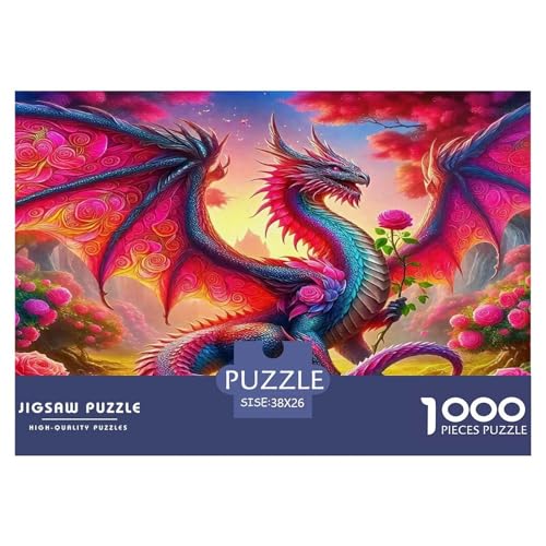 Drachen Puzzles 1000 Teile Schwer Puzzle Spielzeug Pädagogisches Spiel Impossible Herausforderung Spielzeug Für Erwachsene Und Kinder in Bewährter 38x26cm/1000pcs Drachen Puzzles 1000 Teile Schwer Puzzle Spielzeug Pädagogisches Spiel Impossible Herausforderung Spielzeug Für Erwachsene Und Kinder in Bewährter 38x26cm/1000pcs von UNRXJZLVM