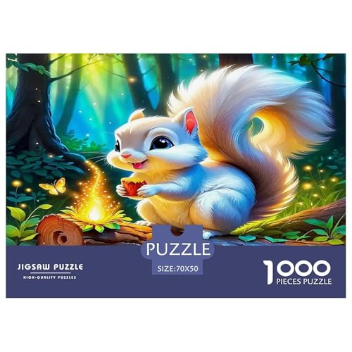 Eichhörnchen Puzzles 1000 Teile Schwer Puzzle Spielzeug Pädagogisches Spiel Impossible Herausforderungsspielzeug Für Erwachsene Und Kinder Ab 14 Jahren 70x50cm/1000pcs Eichhörnchen Puzzles 1000 Teile Schwer Puzzle Spielzeug Pädagogisches Spiel Impossible Herausforderungsspielzeug Für Erwachsene Und Kinder Ab 14 Jahren 70x50cm/1000pcs von UNRXJZLVM