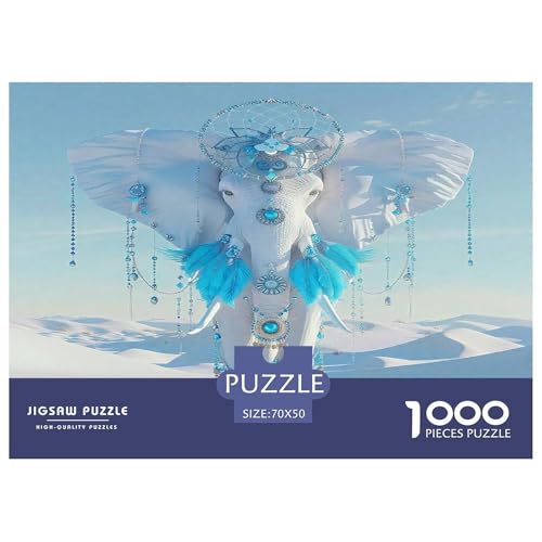 Elefanten Puzzle 1000 Teile Schwer Puzzle Spielzeug Pädagogisches Spiel Impossible Herausforderung Spielzeug Für Erwachsene Und Kinder in Bewährter 70x50cm/1000pcs Elefanten Puzzle 1000 Teile Schwer Puzzle Spielzeug Pädagogisches Spiel Impossible Herausforderung Spielzeug Für Erwachsene Und Kinder in Bewährter 70x50cm/1000pcs von UNRXJZLVM