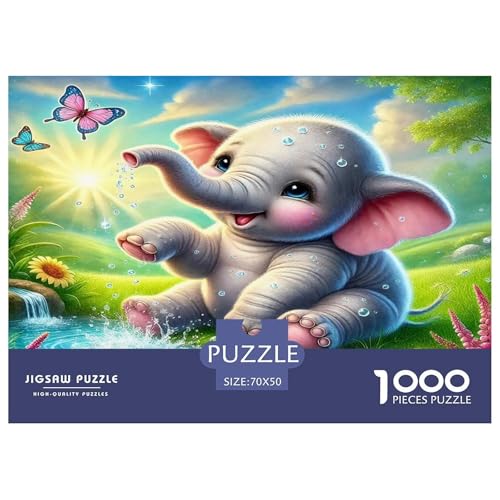 Elefanten Puzzles 1000 Teile Schwer Puzzle Spielzeug Pädagogisches Spiel Impossible Herausforderung Spielzeug Für Erwachsene Und Kinder Ab 12 Jahren 70x50cm/1000pcs Elefanten Puzzles 1000 Teile Schwer Puzzle Spielzeug Pädagogisches Spiel Impossible Herausforderung Spielzeug Für Erwachsene Und Kinder Ab 12 Jahren 70x50cm/1000pcs von UNRXJZLVM