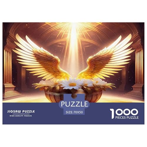 Engel Flügel Puzzle 1000 Teile Schwer Puzzle Spielzeug Lernspiel Impossible Herausforderung Spielzeug Für Erwachsene Und Kinder in Bewährter 70x50cm/1000pcs Engel Flügel Puzzle 1000 Teile Schwer Puzzle Spielzeug Lernspiel Impossible Herausforderung Spielzeug Für Erwachsene Und Kinder in Bewährter 70x50cm/1000pcs von UNRXJZLVM