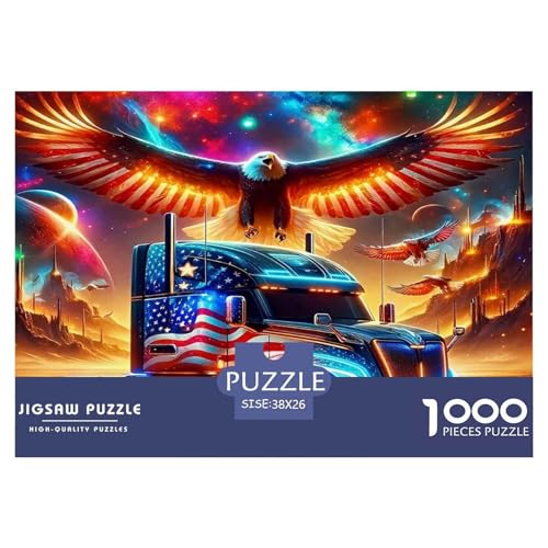 Großer LKW Puzzle 1000-teilige Schwer Puzzle Spielzeug Pädagogisches Spiel Impossible Herausforderungsspielzeug Für Erwachsene Und Kinder Ab 14 Jahren 38x26cm/1000pcs Großer LKW Puzzle 1000-teilige Schwer Puzzle Spielzeug Pädagogisches Spiel Impossible Herausforderungsspielzeug Für Erwachsene Und Kinder Ab 14 Jahren 38x26cm/1000pcs von UNRXJZLVM