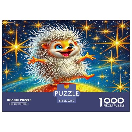 Hedgehog Puzzles 1000 Teile Schwer Puzzle Spielzeug Lernspiel Impossible Herausforderung Spielzeug Für Erwachsene Kinder 70x50cm/1000pcs Hedgehog Puzzles 1000 Teile Schwer Puzzle Spielzeug Lernspiel Impossible Herausforderung Spielzeug Für Erwachsene Kinder 70x50cm/1000pcs von UNRXJZLVM