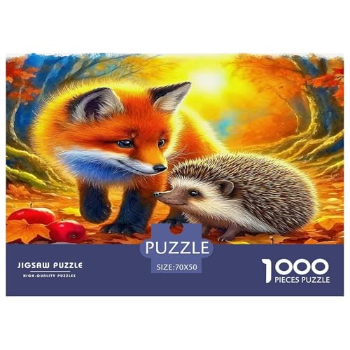 Hedgehog Puzzles 1000 Teile Schwer Puzzle Spielzeug Pädagogisches Spiel Impossible Herausforderung Spielzeug Für Erwachsene Und Kinder Ab 14 Jahren 70x50cm/1000pcs Hedgehog Puzzles 1000 Teile Schwer Puzzle Spielzeug Pädagogisches Spiel Impossible Herausforderung Spielzeug Für Erwachsene Und Kinder Ab 14 Jahren 70x50cm/1000pcs von UNRXJZLVM