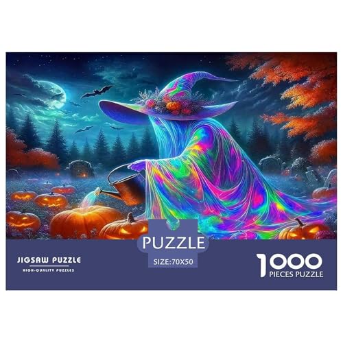 Hexe Puzzle 1000 Teile Schwer Puzzle Spielzeug Pädagogisches Spiel Impossible Herausforderung Spielzeug Für Erwachsene Und Kinder Ab 12 Jahren 70x50cm/1000pcs Hexe Puzzle 1000 Teile Schwer Puzzle Spielzeug Pädagogisches Spiel Impossible Herausforderung Spielzeug Für Erwachsene Und Kinder Ab 12 Jahren 70x50cm/1000pcs von UNRXJZLVM