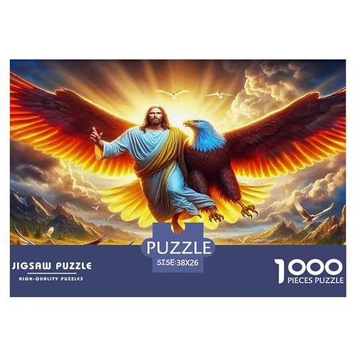 Jesus - Religion Puzzles 1000 Teile Schwer Puzzle Spielzeug Pädagogisches Spiel Impossible Herausforderungsspielzeug Für Erwachsene Und Kinder in Bewährter 38x26cm/1000pcs Jesus - Religion Puzzles 1000 Teile Schwer Puzzle Spielzeug Pädagogisches Spiel Impossible Herausforderungsspielzeug Für Erwachsene Und Kinder in Bewährter 38x26cm/1000pcs von UNRXJZLVM