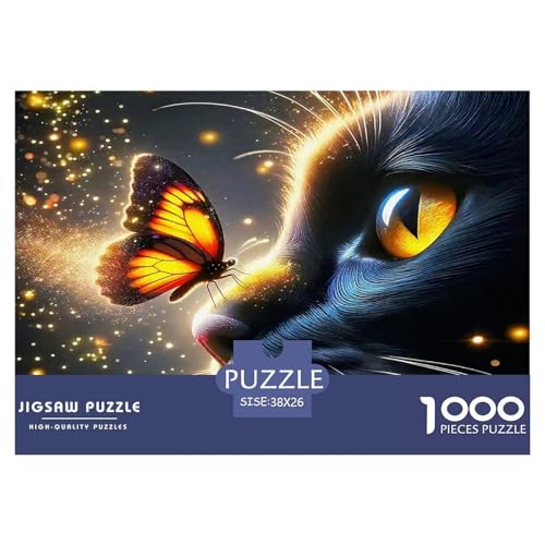 Katze Puzzles 1000 Teile Schwer Puzzle Spielzeug Pädagogisches Spiel Impossible Herausforderung Spielzeug Für Erwachsene Und Kinder in Bewährter 38x26cm/1000pcs Katze Puzzles 1000 Teile Schwer Puzzle Spielzeug Pädagogisches Spiel Impossible Herausforderung Spielzeug Für Erwachsene Und Kinder in Bewährter 38x26cm/1000pcs von UNRXJZLVM