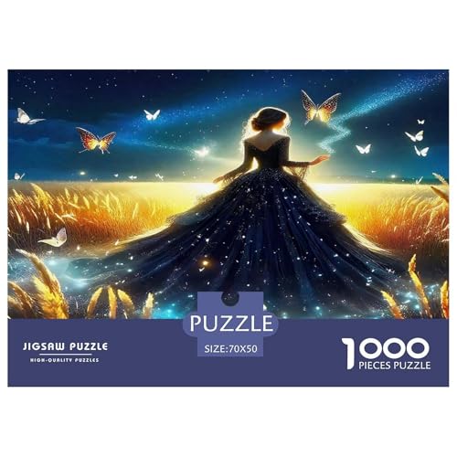 Kleid Schönheit Puzzle 1000 Teile Schwer Puzzle Spielzeug Pädagogisches Spiel Impossible Herausforderungsspielzeug Für Erwachsene Und Kinder Ab 14 Jahren 70x50cm/1000pcs Kleid Schönheit Puzzle 1000 Teile Schwer Puzzle Spielzeug Pädagogisches Spiel Impossible Herausforderungsspielzeug Für Erwachsene Und Kinder Ab 14 Jahren 70x50cm/1000pcs von UNRXJZLVM