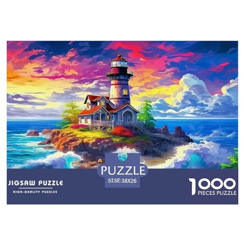 Leuchtturm Puzzles 1000 Teile Schwer Puzzle Spielzeug Lernspiel Impossible Herausforderungsspielzeug Für Erwachsene Kinder 38x26cm/1000pcs Leuchtturm Puzzles 1000 Teile Schwer Puzzle Spielzeug Lernspiel Impossible Herausforderungsspielzeug Für Erwachsene Kinder 38x26cm/1000pcs von UNRXJZLVM