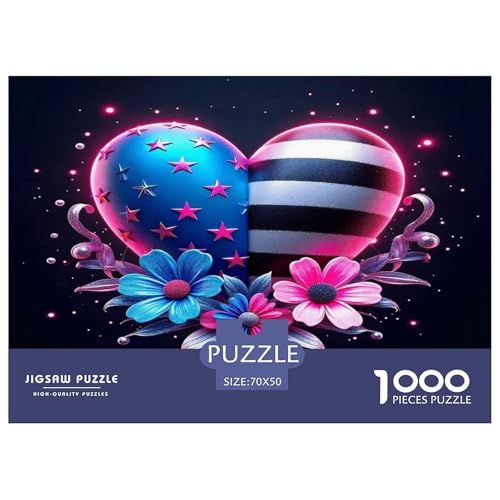Liebe Blumen Puzzle 1000 Teile Schwer Puzzle Spielzeug Lernspiel Impossible Herausforderungsspielzeug Für Erwachsene Und Kinder Ab 12 Jahren 70x50cm/1000pcs Liebe Blumen Puzzle 1000 Teile Schwer Puzzle Spielzeug Lernspiel Impossible Herausforderungsspielzeug Für Erwachsene Und Kinder Ab 12 Jahren 70x50cm/1000pcs von UNRXJZLVM