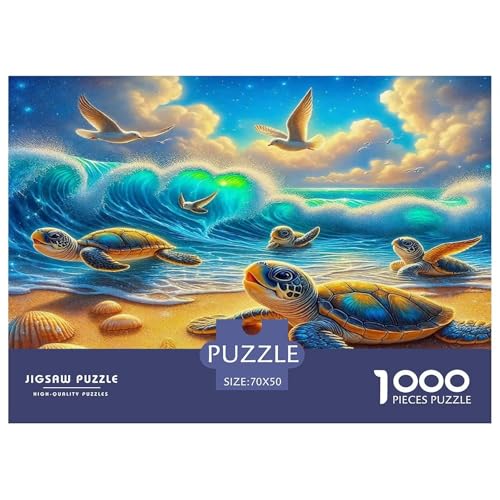 Meeresschildkröte Puzzles 1000 Teile Schwer Puzzle Spielzeug Pädagogisches Spiel Impossible Herausforderung Spielzeug Für Erwachsene Und Kinder Ab 14 Jahren 70x50cm/1000pcs Meeresschildkröte Puzzles 1000 Teile Schwer Puzzle Spielzeug Pädagogisches Spiel Impossible Herausforderung Spielzeug Für Erwachsene Und Kinder Ab 14 Jahren 70x50cm/1000pcs von UNRXJZLVM