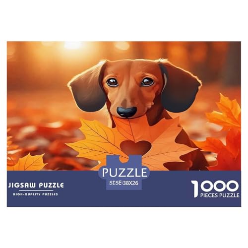 Netter Hund Puzzle 1000 Teile Schwer Puzzle Spielzeug Lernspiel Impossible Herausforderung Spielzeug Für Erwachsene Und Kinder Ab 12 Jahren 38x26cm/1000pcs Netter Hund Puzzle 1000 Teile Schwer Puzzle Spielzeug Lernspiel Impossible Herausforderung Spielzeug Für Erwachsene Und Kinder Ab 12 Jahren 38x26cm/1000pcs von UNRXJZLVM