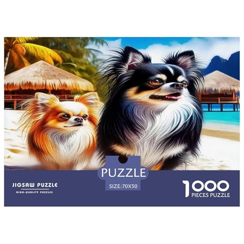 Netter Hund Puzzle 1000 Teile Schwer Puzzle Spielzeug Lernspiel Impossible Herausforderung Spielzeug Für Erwachsene Und Kinder Ab 12 Jahren 70x50cm/1000pcs Netter Hund Puzzle 1000 Teile Schwer Puzzle Spielzeug Lernspiel Impossible Herausforderung Spielzeug Für Erwachsene Und Kinder Ab 12 Jahren 70x50cm/1000pcs von UNRXJZLVM