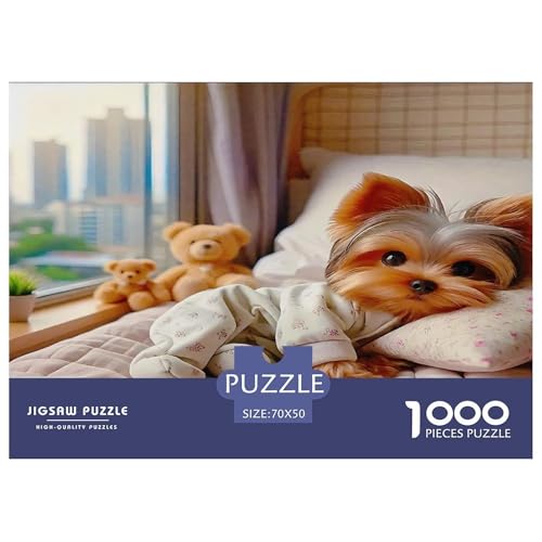 Netter Hund Puzzle 1000 Teile Schwer Puzzle Spielzeug Pädagogisches Spiel Impossible Herausforderung Spielzeug Für Erwachsene Und Kinder Ab 12 Jahren 70x50cm/1000pcs Netter Hund Puzzle 1000 Teile Schwer Puzzle Spielzeug Pädagogisches Spiel Impossible Herausforderung Spielzeug Für Erwachsene Und Kinder Ab 12 Jahren 70x50cm/1000pcs von UNRXJZLVM