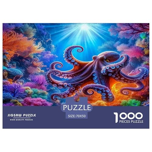 Octopus Puzzles 1000 Teile Schwer Puzzle Spielzeug Lernspiel Impossible Herausforderung Spielzeug Für Erwachsene Und Kinder Ab 14 Jahren 70x50cm/1000pcs Octopus Puzzles 1000 Teile Schwer Puzzle Spielzeug Lernspiel Impossible Herausforderung Spielzeug Für Erwachsene Und Kinder Ab 14 Jahren 70x50cm/1000pcs von UNRXJZLVM