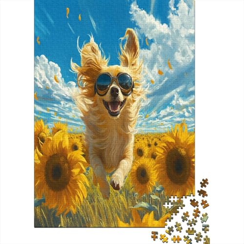 Papillonhund Puzzlespiel 1000 Teile Puzzles Für Erwachsene Lernspiel Herausforderung Spielzeug 1000 Teile Puzzles Für Erwachsene Kinder Erwachsenen Puzzlespiel Puzzel 1000pcs (75x50cm) von UNRXJZLVM